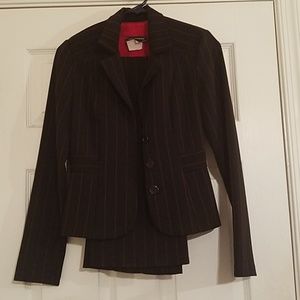 Pinstripe Pants Suit